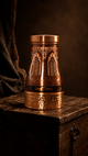 Crockerywala Royal Noor – Heritage Copper Bedside Water Jar