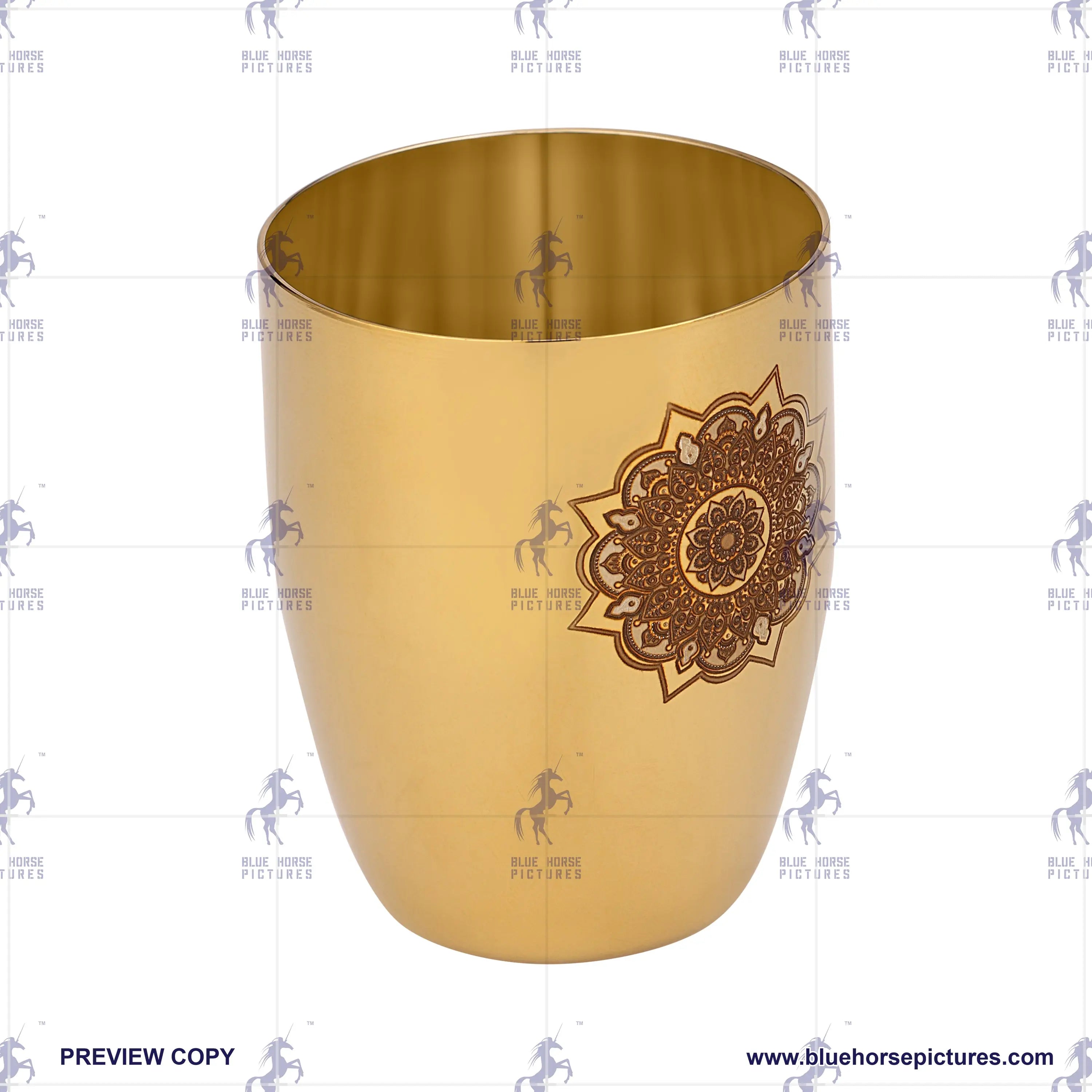STAINLESS STEEL PVD THALI - CROCKERY WALA AND COMPANY