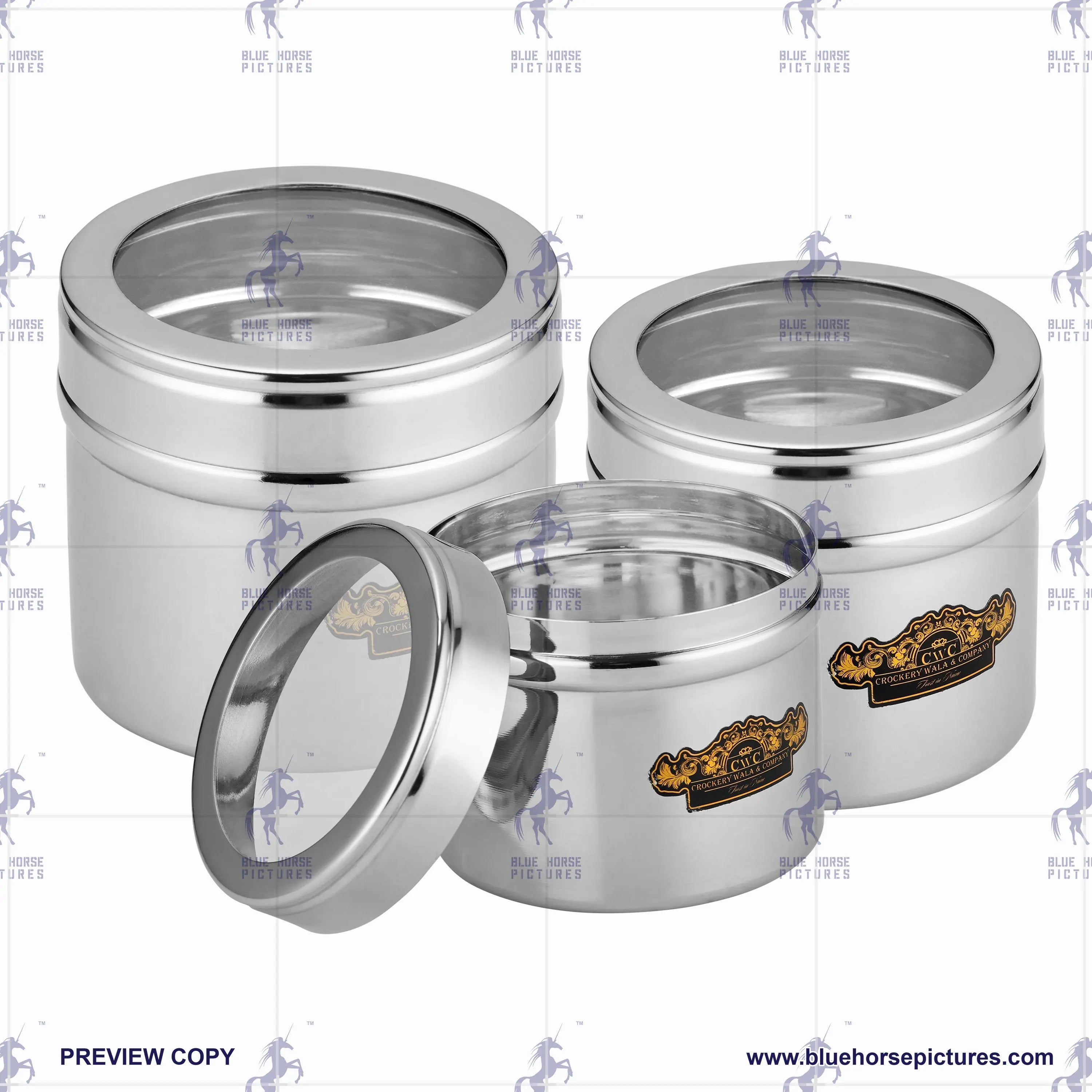 ROUND DIBIYA SET OF 3 - CROCKERY WALA AND COMPANY