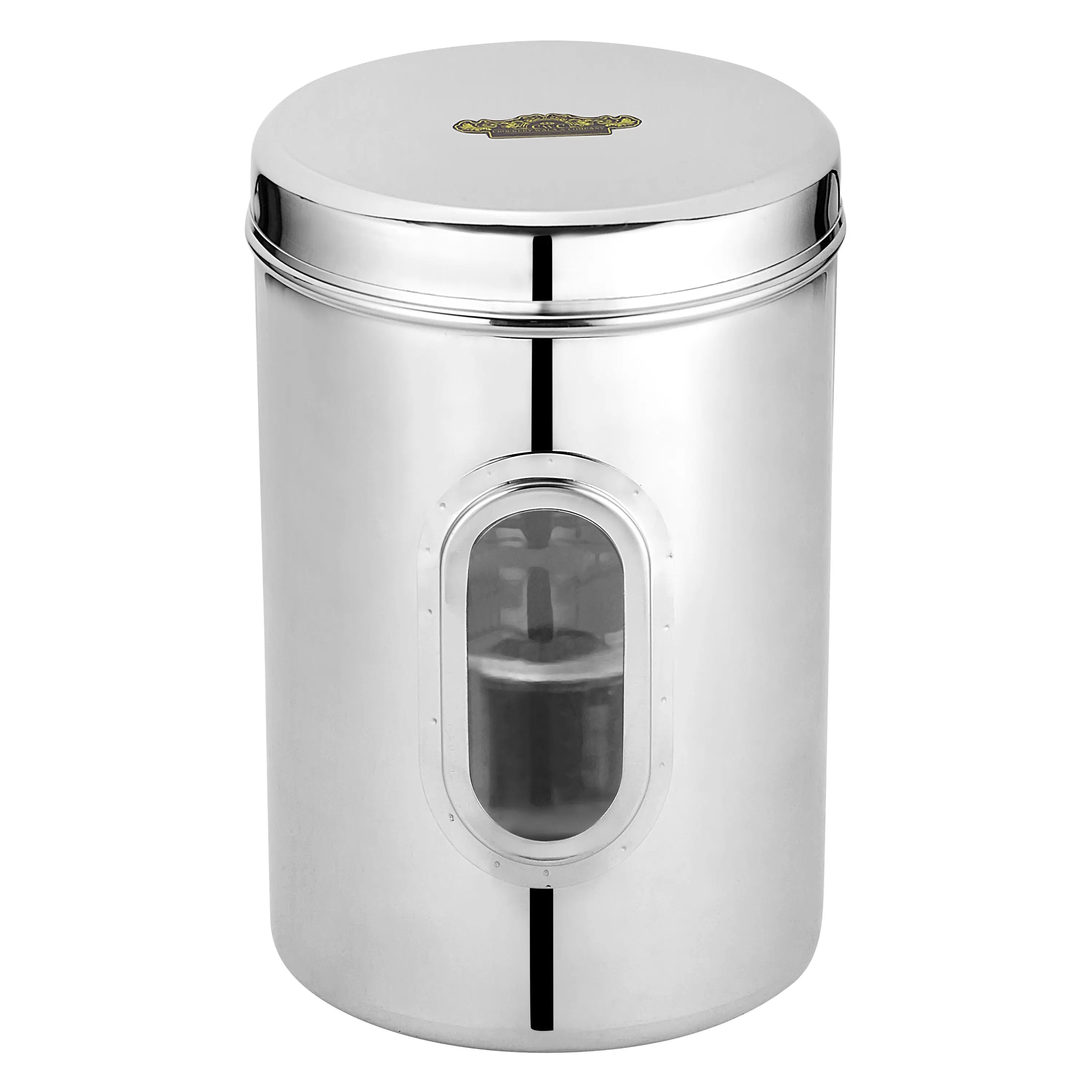 STAINLESS STEEL DEEP DIBBI TRANSPARENT - CROCKERY WALA AND COMPANY