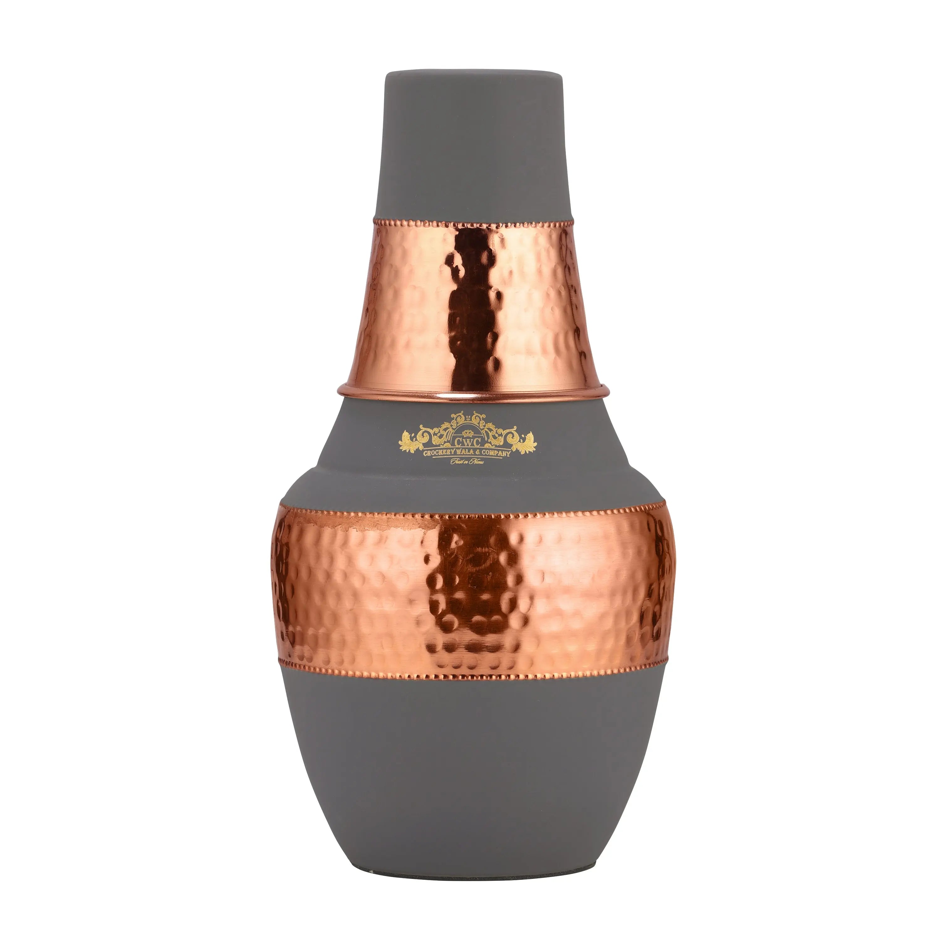PURE COPPER SANJEEVANI JAR GREY - CROCKERY WALA AND COMPANY