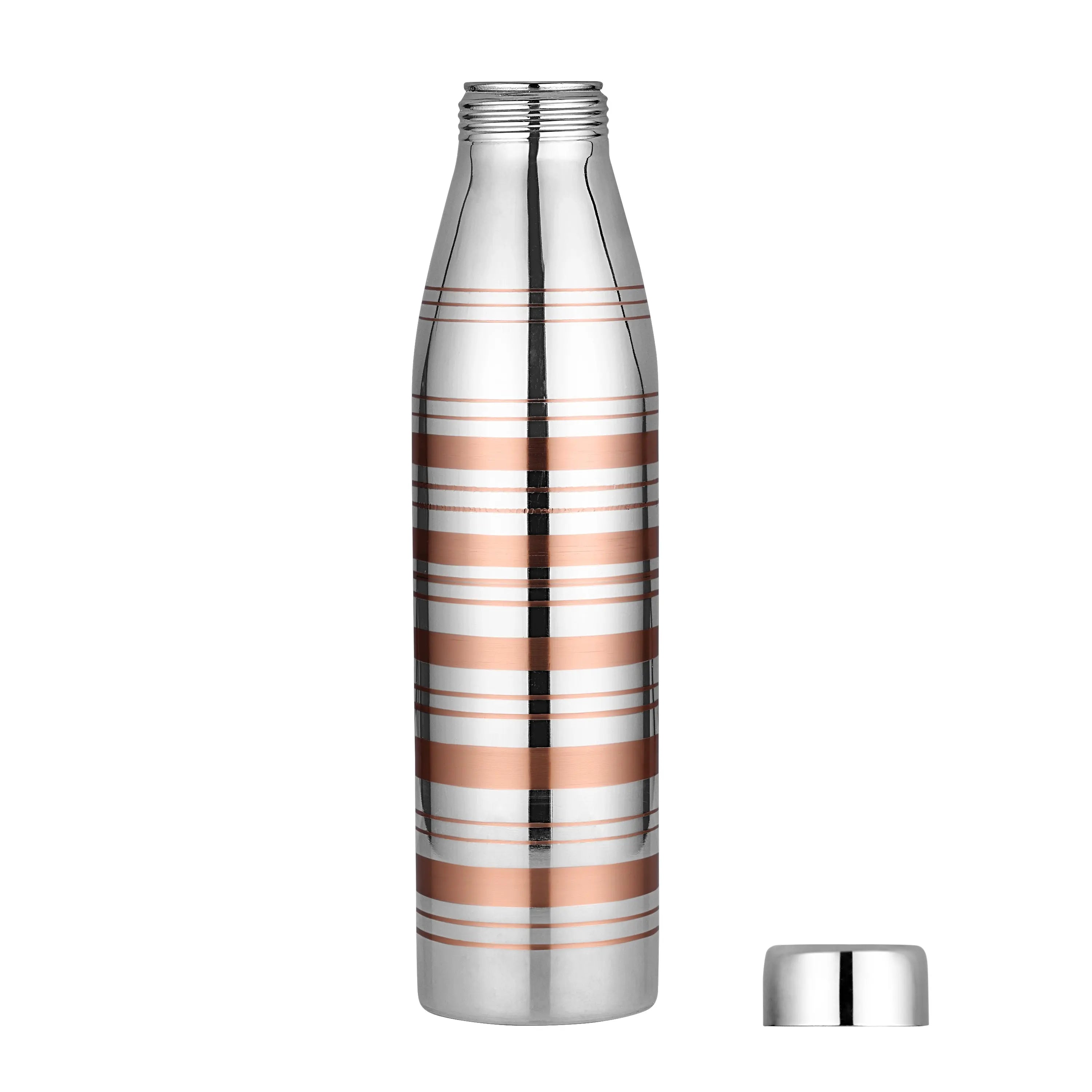PURE COPPER NIKKLE BOTTLE - CROCKERY WALA AND COMPANY