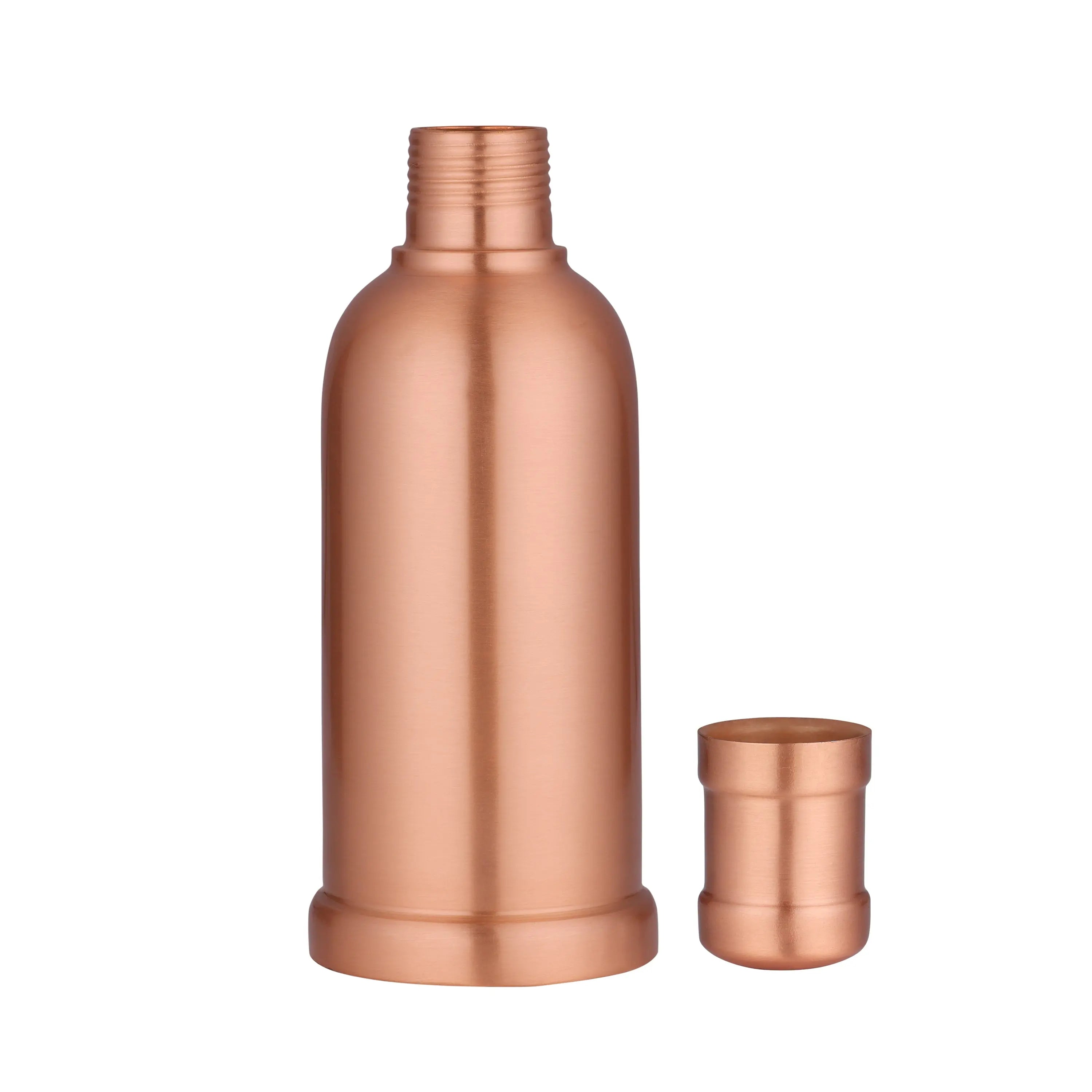 PURE COPPER FOG MATTE BOTTLE - CROCKERY WALA AND COMPANY