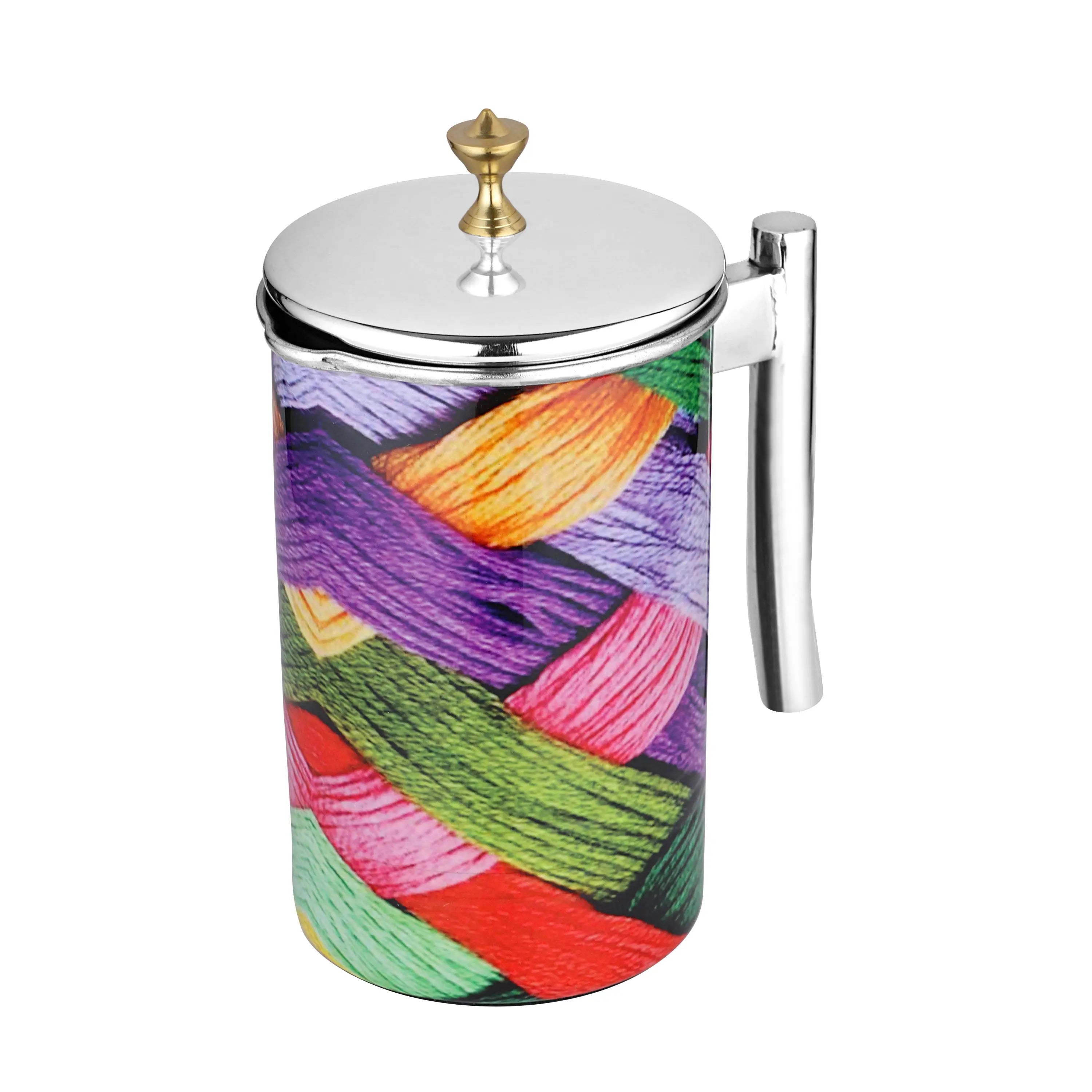 STAINLESS STEEL JUG MEENA 1.5 LTR - CROCKERY WALA AND COMPANY