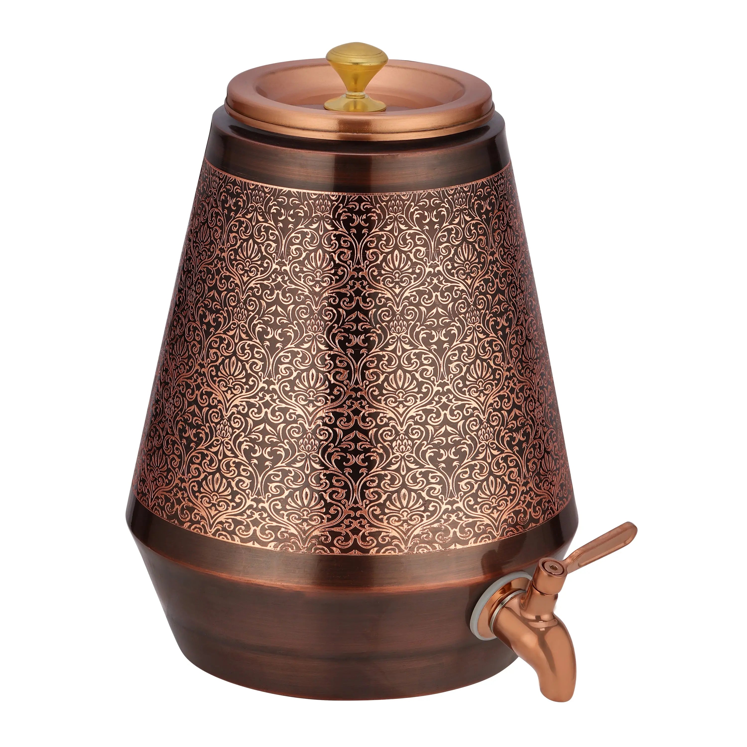 PC ANTIQUE PARADISE ETCHING DISPENSER 5 LTR - CROCKERY WALA AND COMPANY
