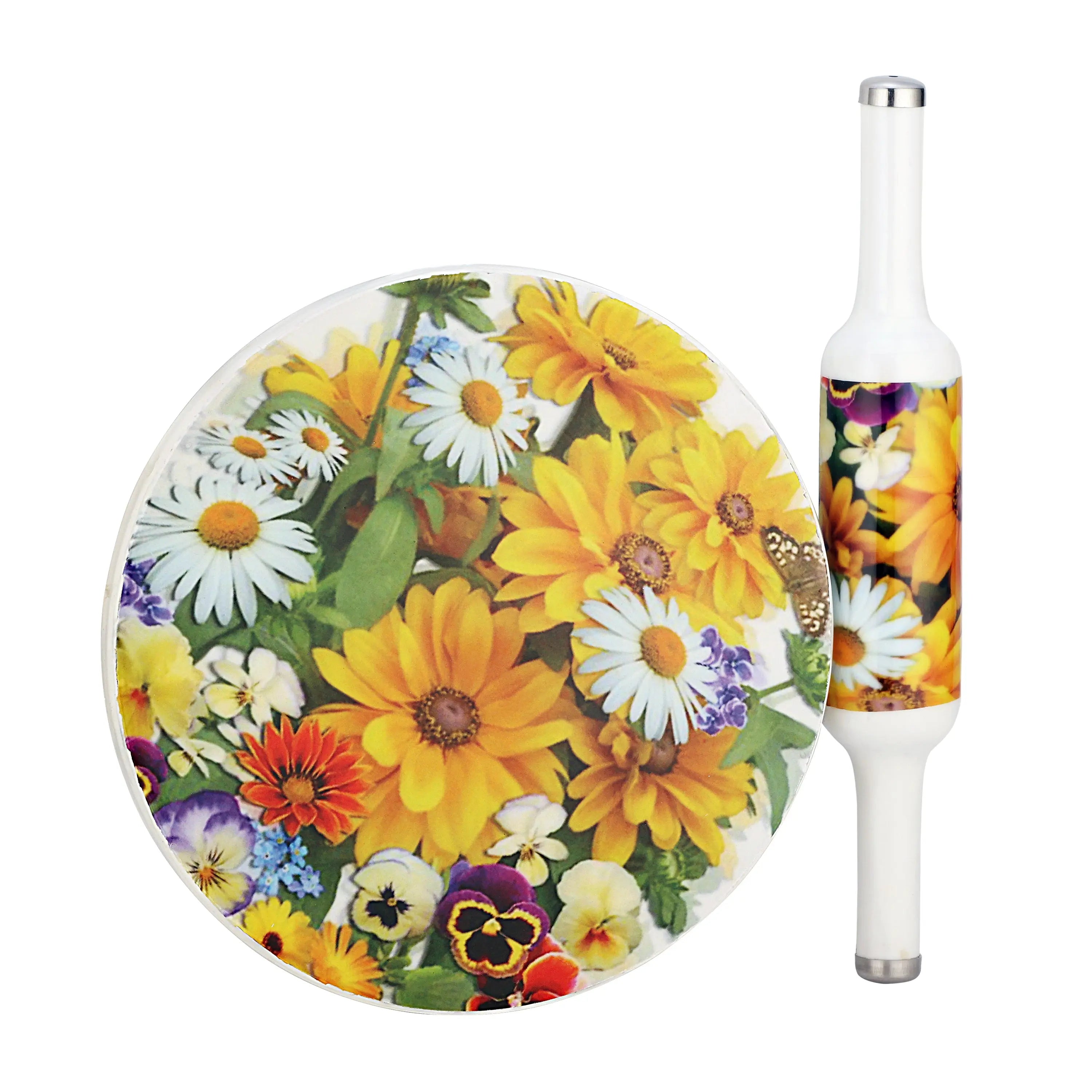 MARBLE ROLLING PIN BOARD MEENA - CROCKERY WALA AND COMPANY