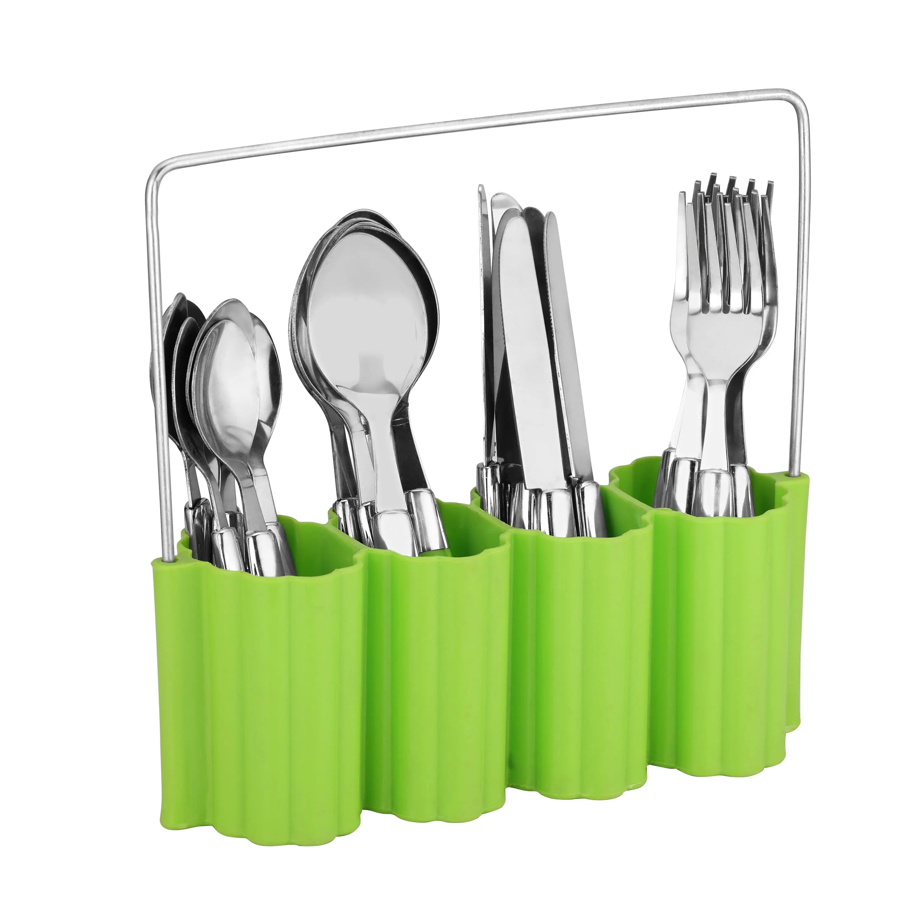 STAINLESS STEEL CUTTLERY SET-24 PCS CRAX - CROCKERY WALA AND COMPANY