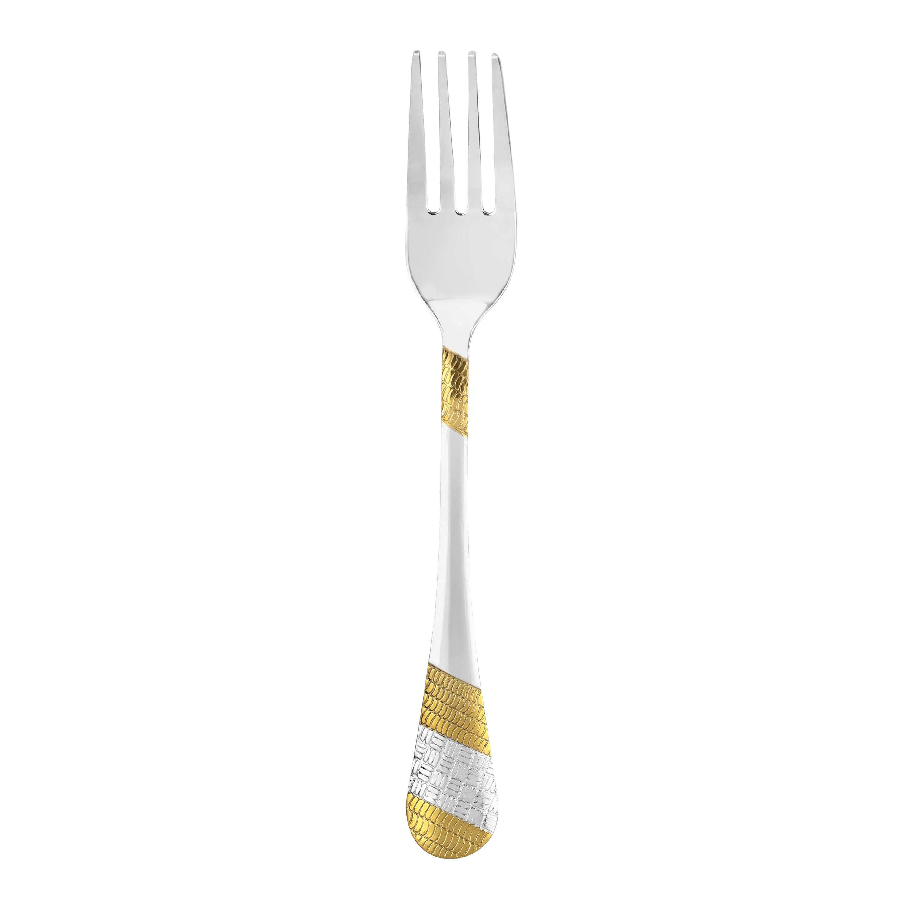 STAINLESS STEEL SPOON TWO TONE 12 G -SET 0F 12 PCS - CROCKERY WALA AND COMPANY