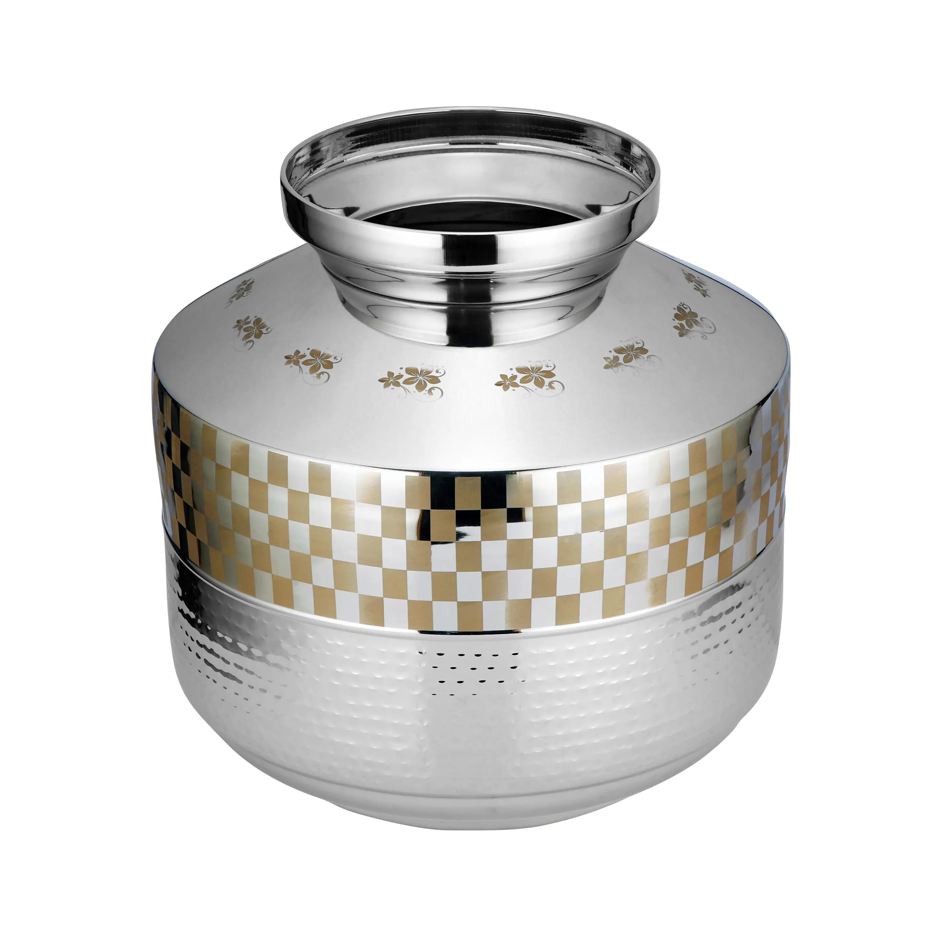 STAINLESS STEEL HAMMER KALSHA 15 LTR - CROCKERY WALA AND COMPANY