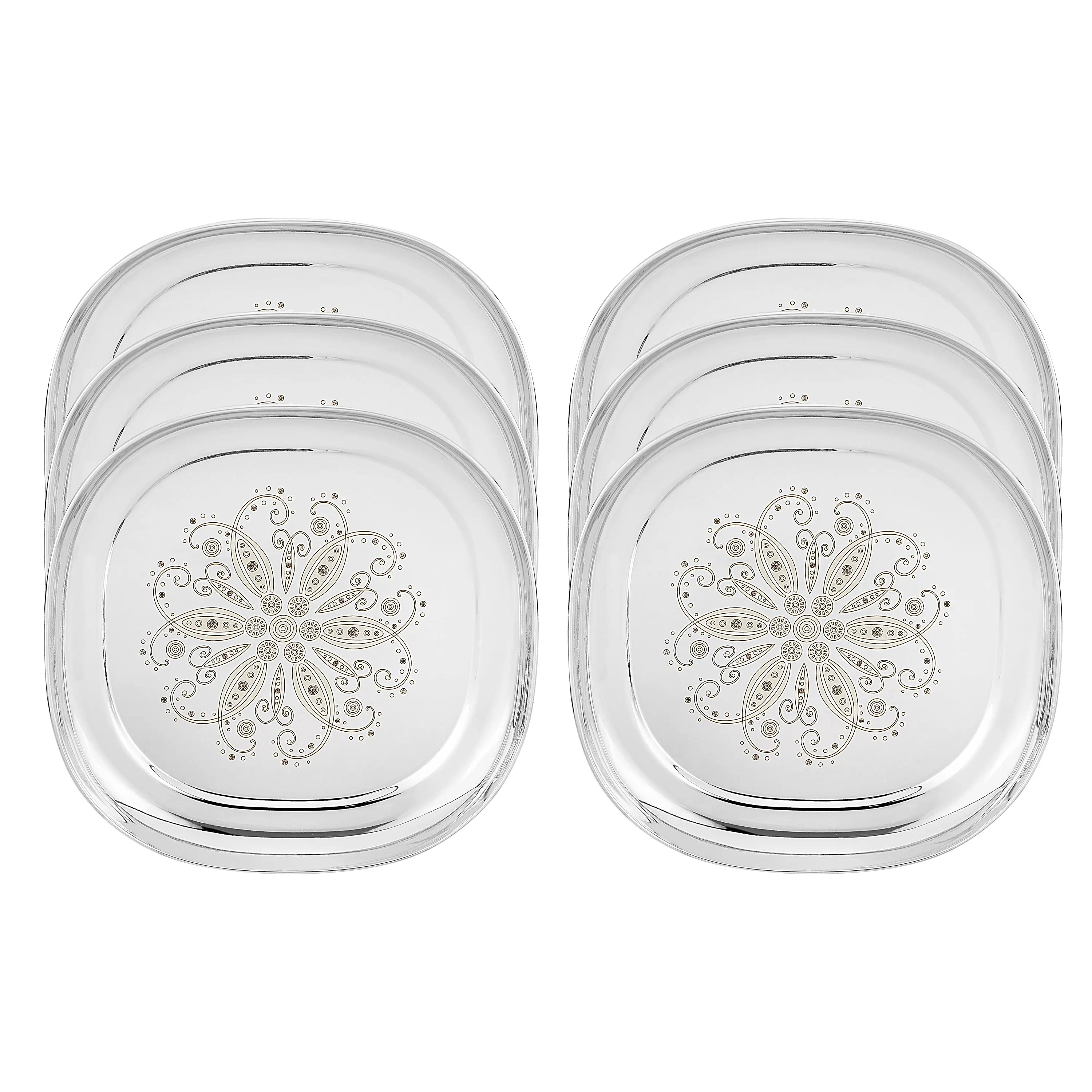 SS SQUARE LAZER DINNER SET-51 PCS - CROCKERY WALA AND COMPANY