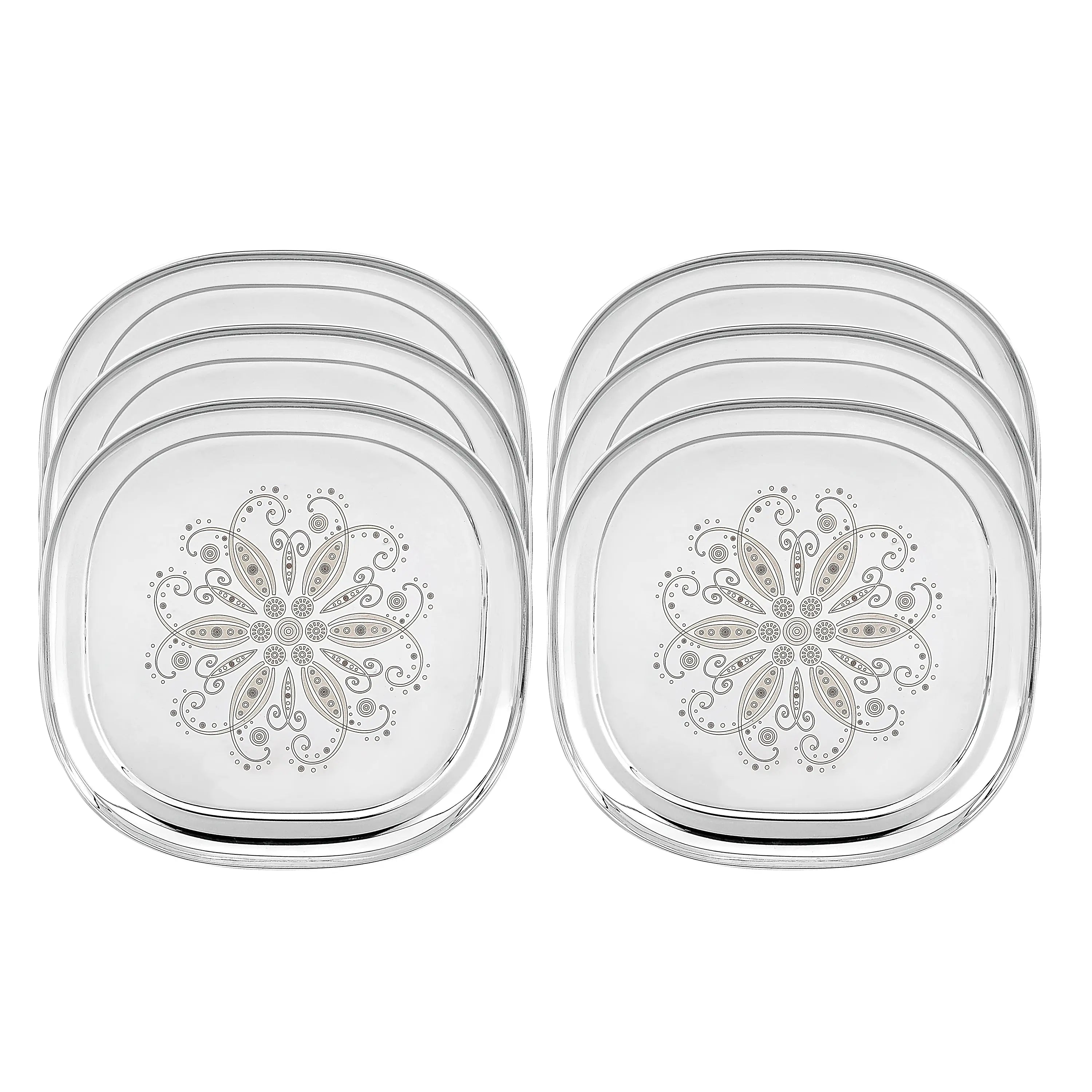 SS SQUARE LAZER DINNER SET-51 PCS - CROCKERY WALA AND COMPANY