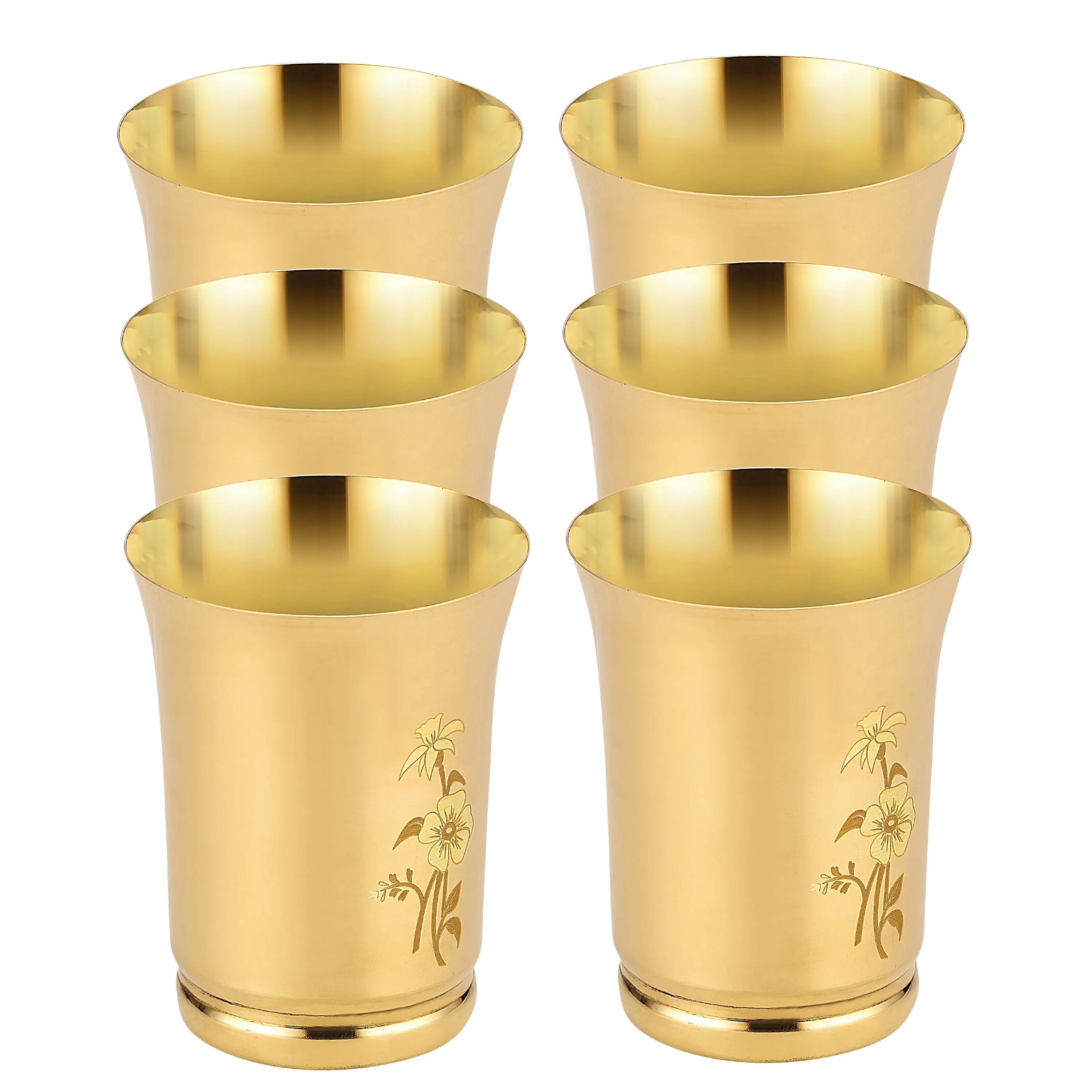 BRASS SHEET LASSER DINNER SET -51 PCS - CROCKERY WALA AND COMPANY