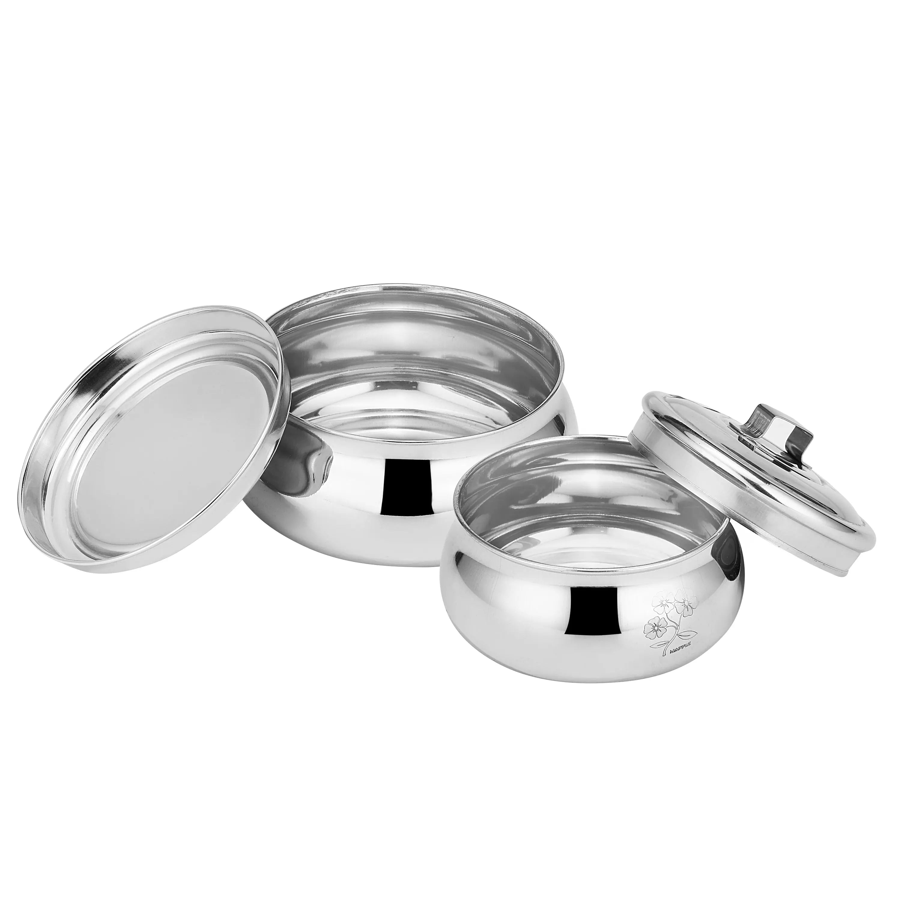 STAINLESS STEEL BAHUBALI TIFFINE - CROCKERY WALA AND COMPANY
