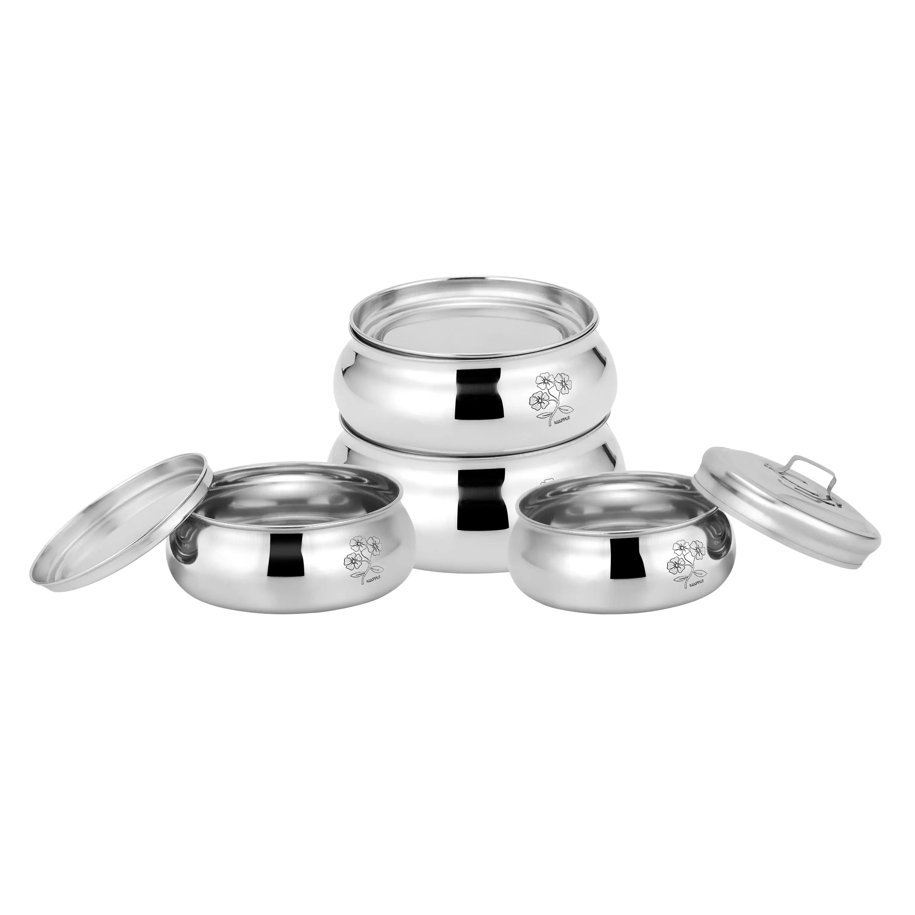STAINLESS STEEL BAHUBALI TIFFINE - CROCKERY WALA AND COMPANY