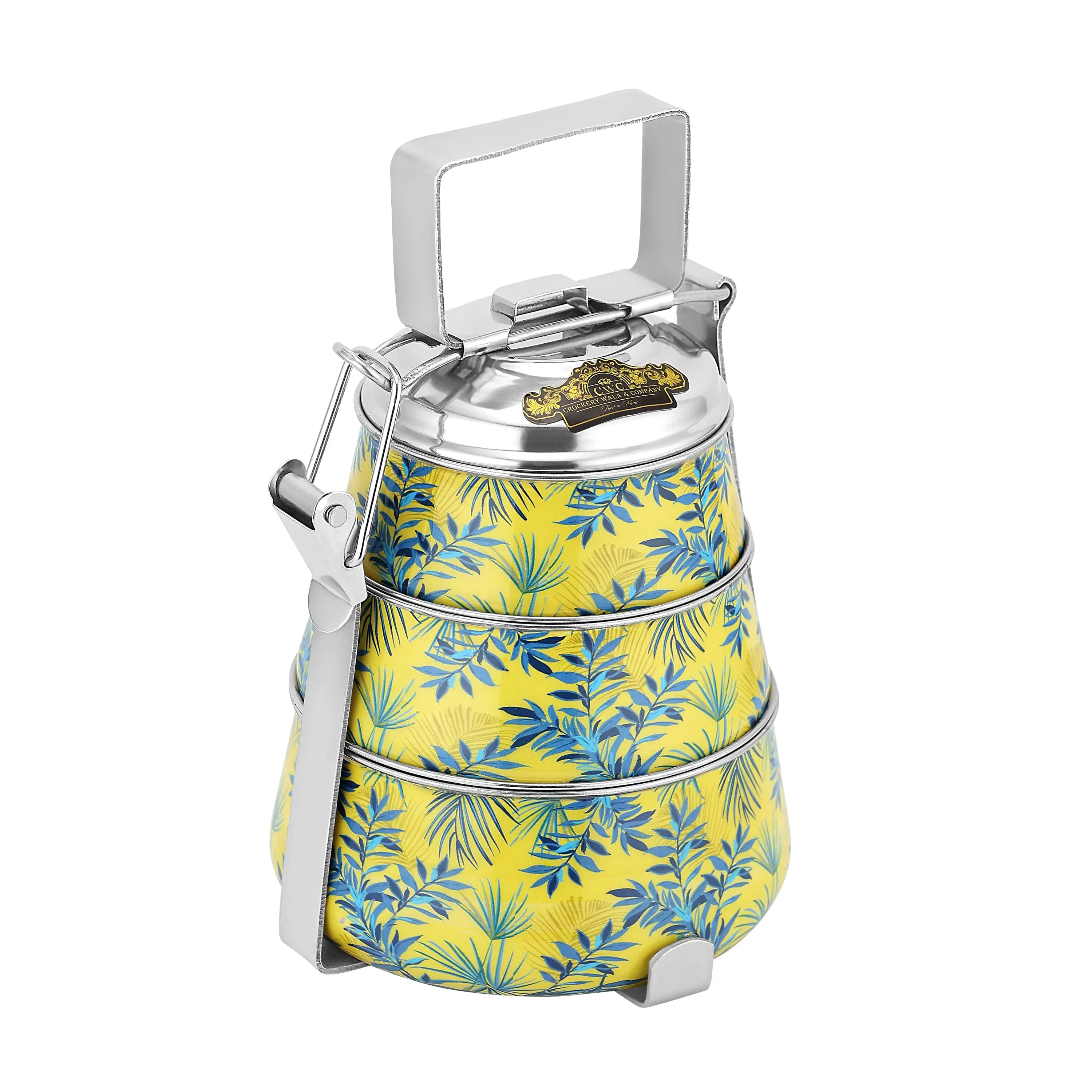 STAINLESS STEEL LUNCH BOX MEENA - CROCKERY WALA AND COMPANY