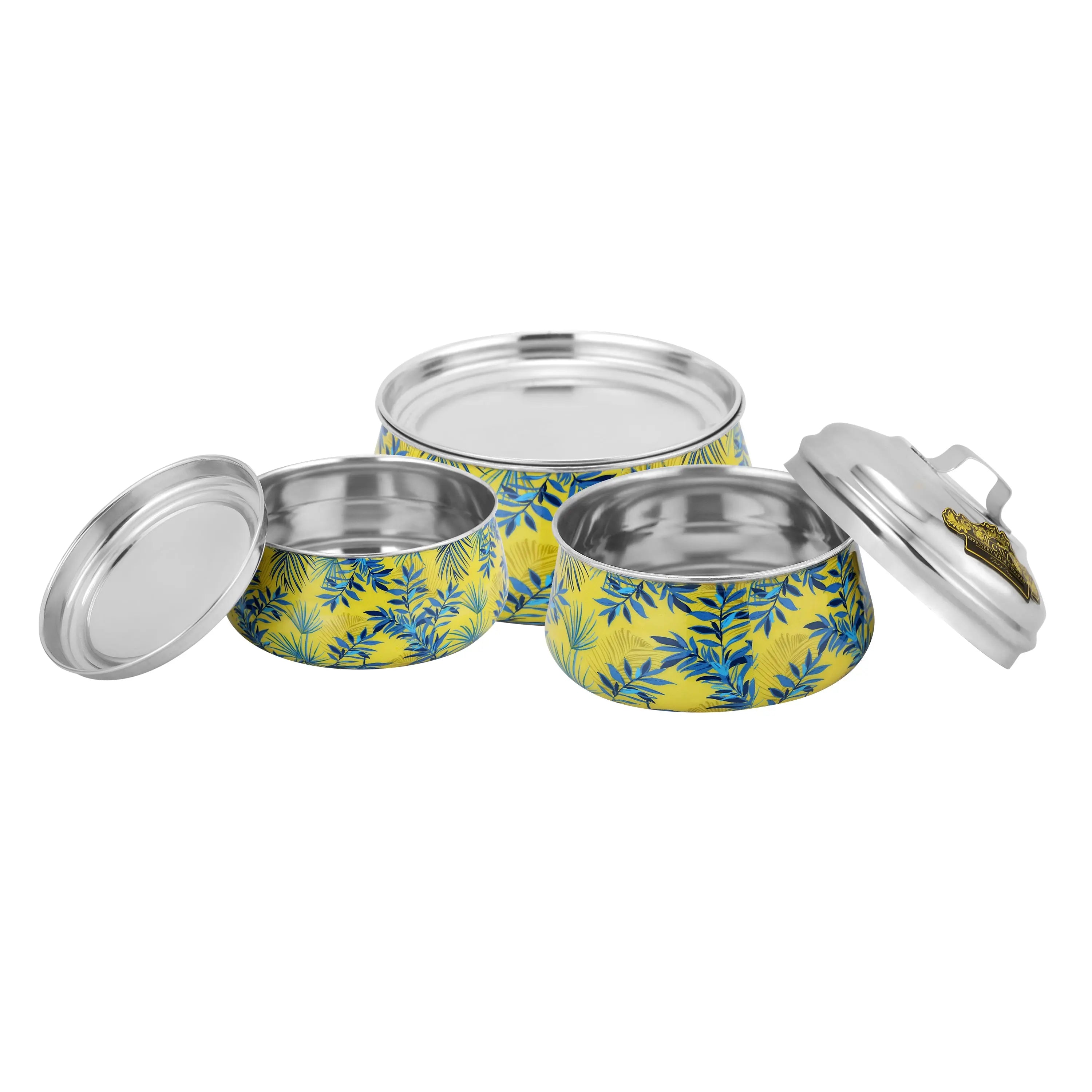 STAINLESS STEEL LUNCH BOX MEENA - CROCKERY WALA AND COMPANY