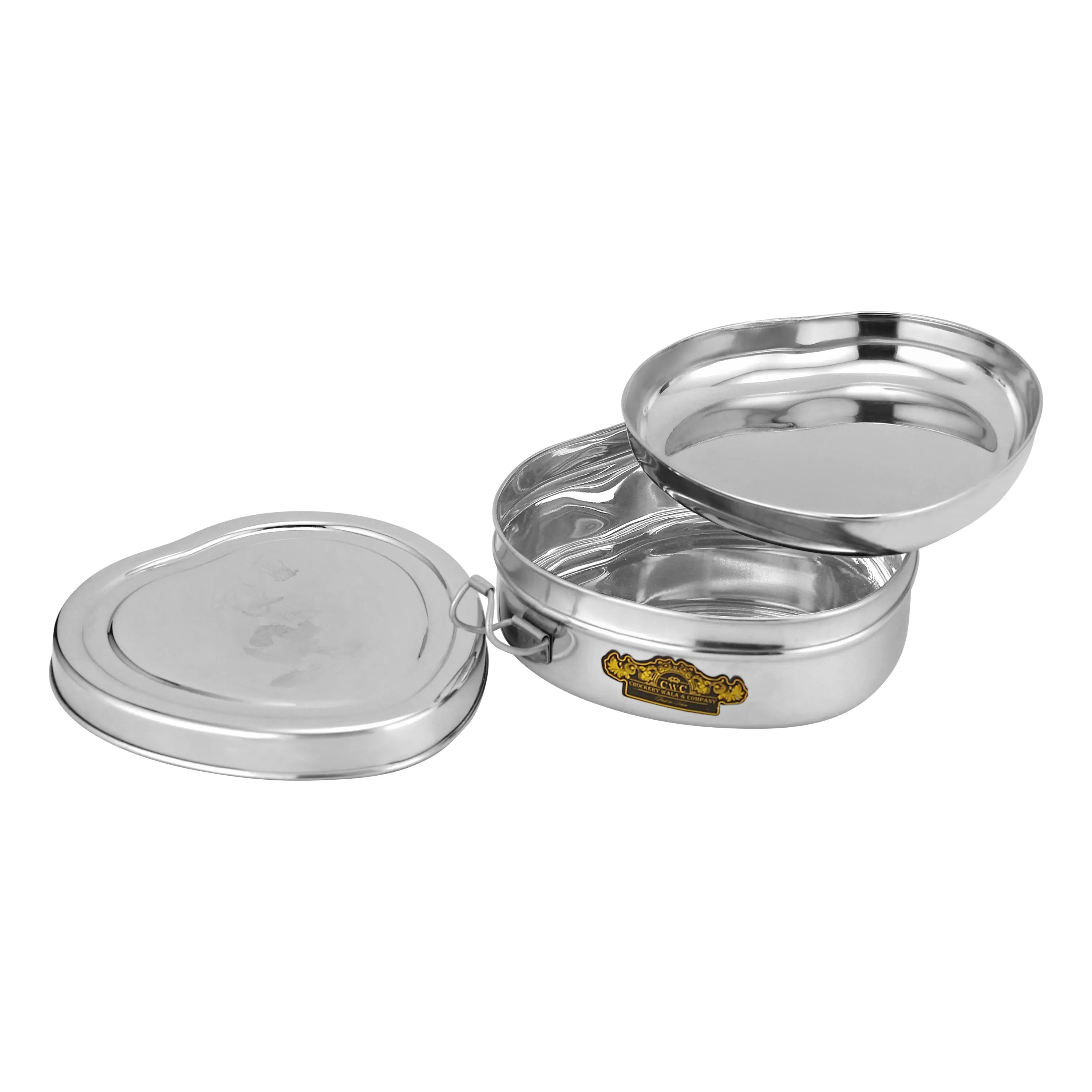 STAINLESS STEEL VALENTINE LUNCH BOX - CROCKERY WALA AND COMPANY