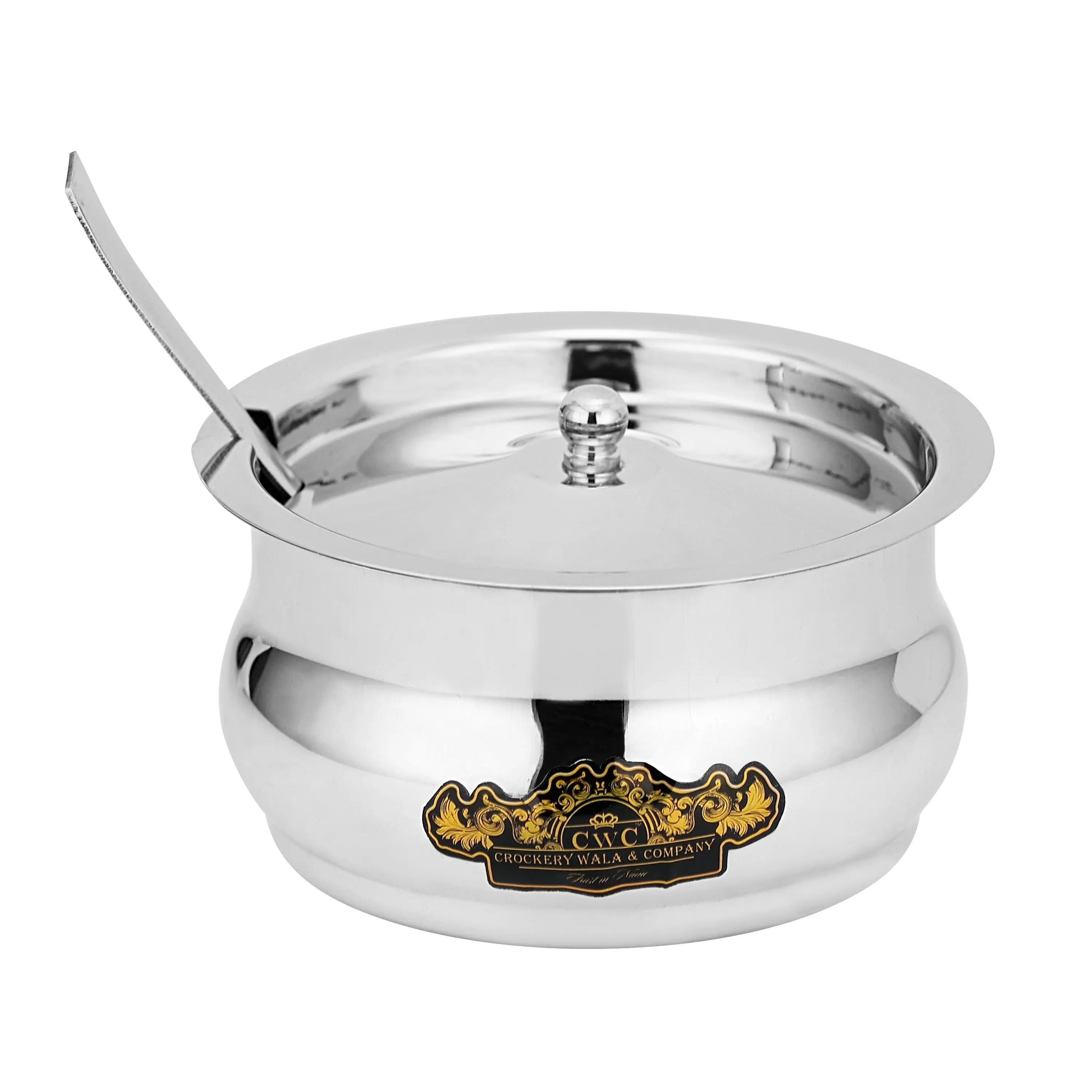 STAINLESS STEEEL GHEE POT SRISTI - CROCKERY WALA AND COMPANY