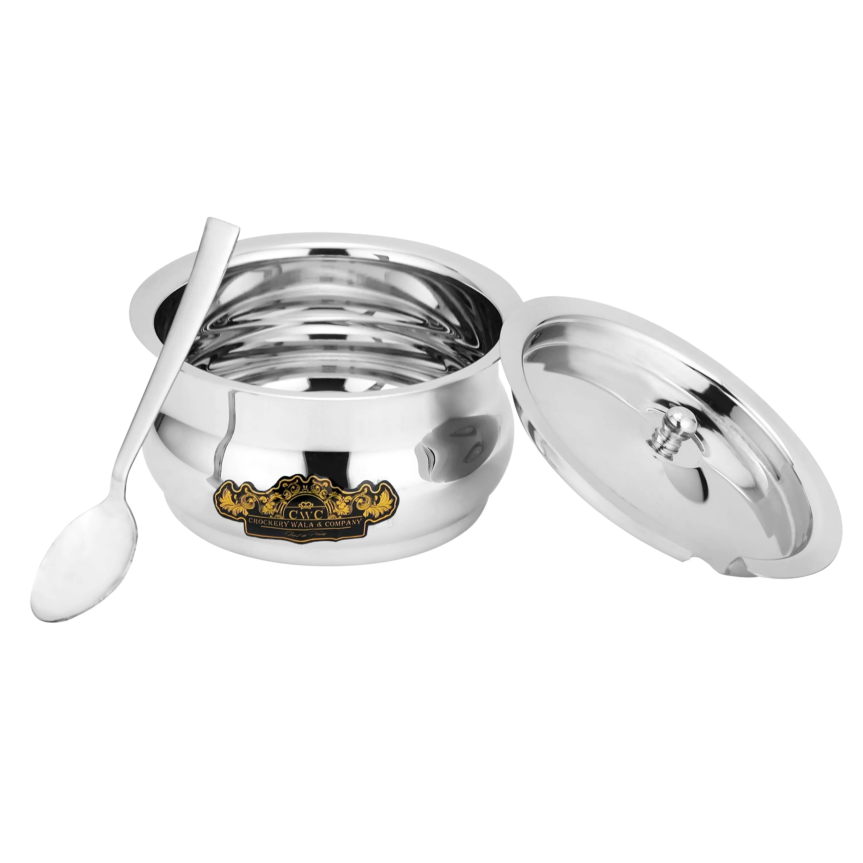 STAINLESS STEEEL GHEE POT SRISTI - CROCKERY WALA AND COMPANY