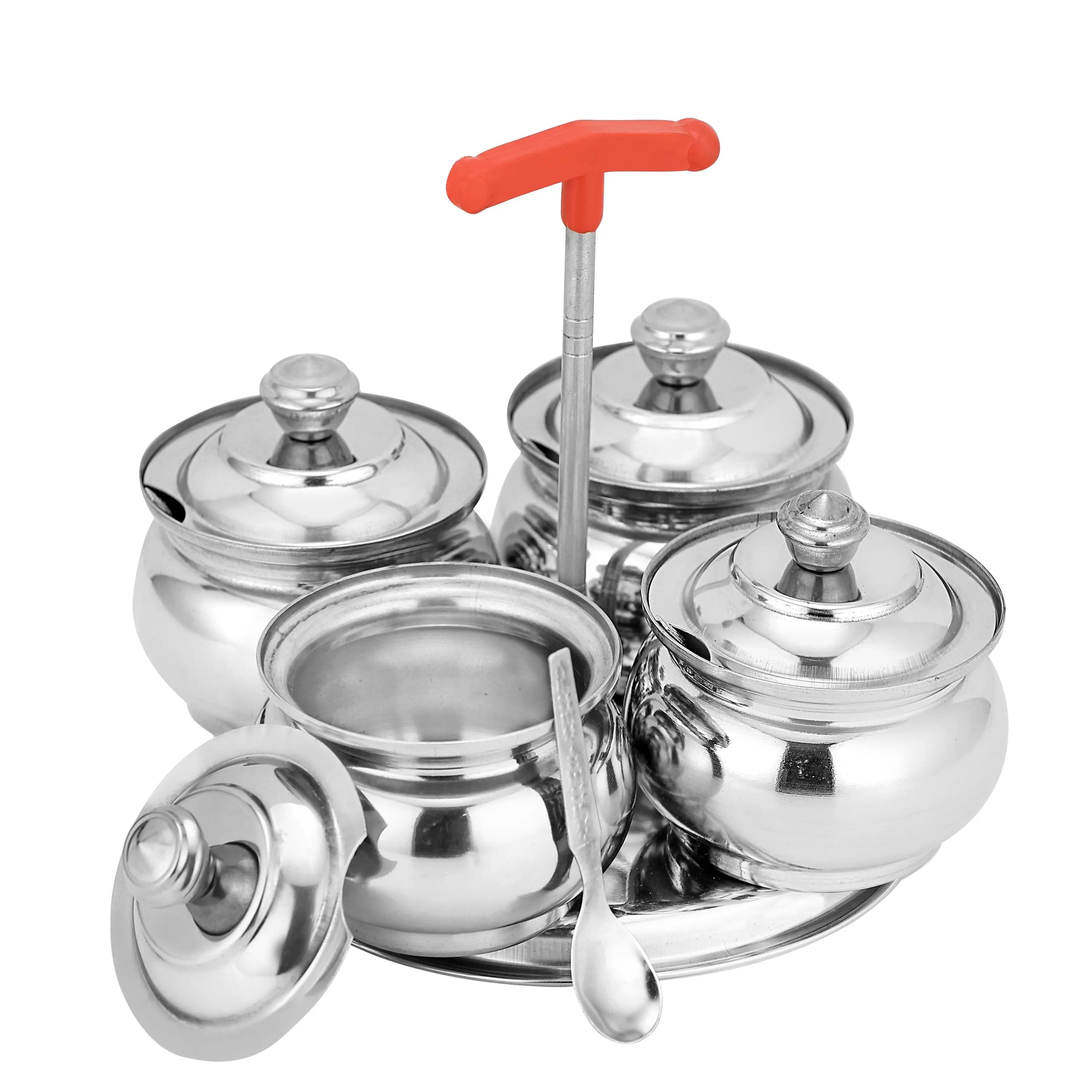 STAINLESS STEEL PICKEL SET - CROCKERY WALA AND COMPANY
