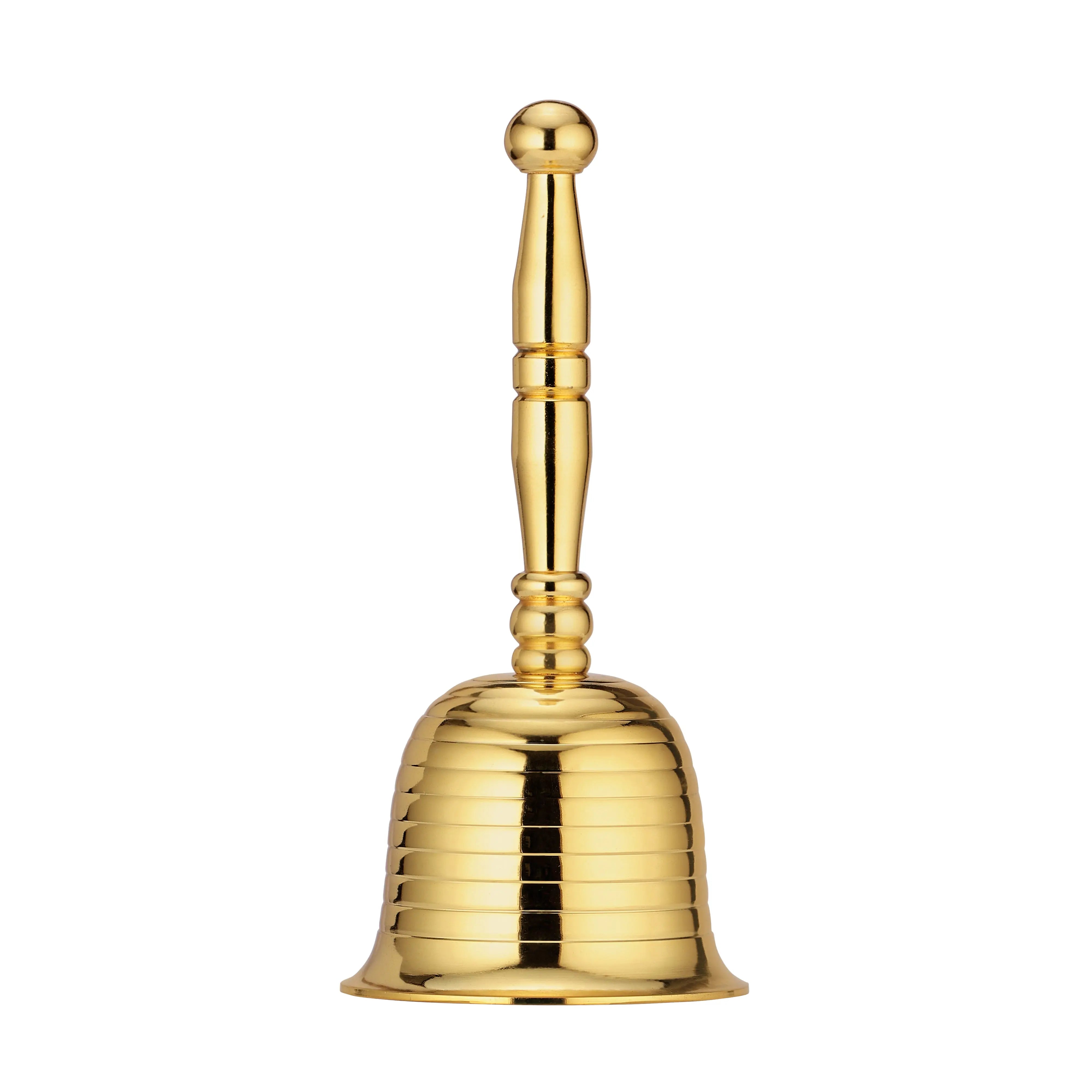 STAINLESS STEEL POOJA BELL GOLD - CROCKERY WALA AND COMPANY