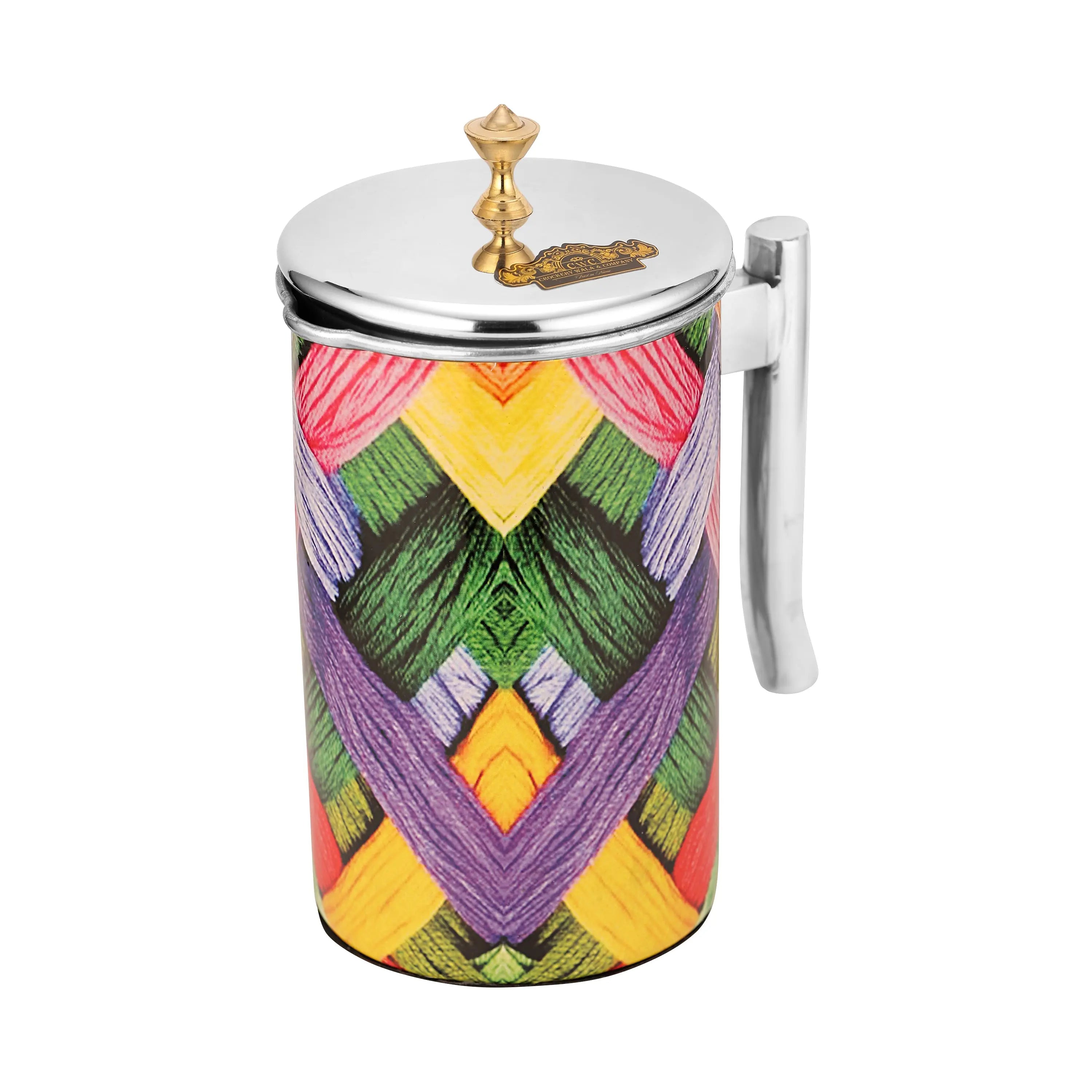STAINLESS STEEL LEMON SET MEENA 7 PC - CROCKERY WALA AND COMPANY