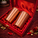 Pure Copper Plain Matte Water Glasses set of 2