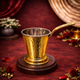 Pure Brass Steel Serving Bucket - Unique Elegance for Your Table