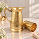 Crockery Wala And Company Brass Jug & Glass Set Tableware