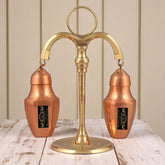 Crockery Wala And Company Copper Salt & Pepper Shaker Set Crockery Wala And Company