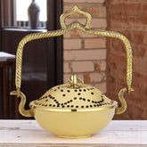 Brass Loop Dan Stylish Decorative Accessory for Home - CROCKERY WALA AND COMPANY