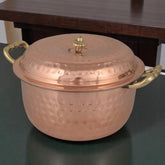 Crockery Wala And Company Copper Steel Donga Casserole Crockery Wala And Company