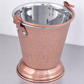 Crockery Wala & Company Steel Copper Bucket Balti for Dining crockerywala.com