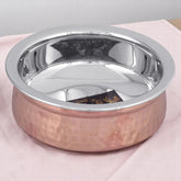 Pure Copper Handi For Serving Food Stylishly Warm crockerywala.com