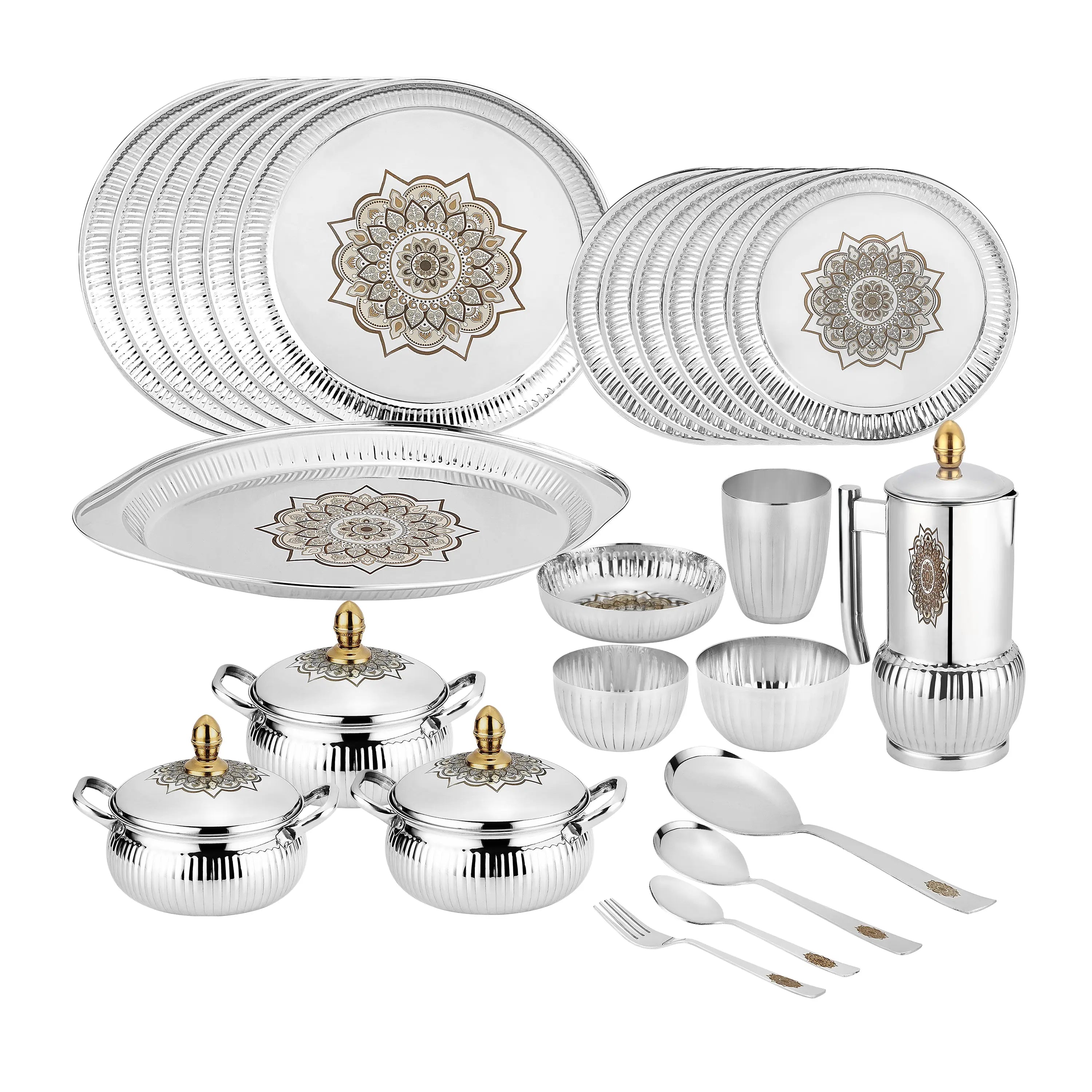 SS SILAI DINNER SET-63 PCS - CROCKERY WALA AND COMPANY