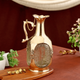 Pure Brass Water Jug with Antique Carving 1.5L