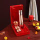 PURE COPPER CURVE DESIGNER BOTTLE SET