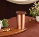 Pure Copper Tumbler with Lid 500ML