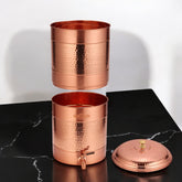 Pure Copper Water Filter Pot for Healthy Hydration - CROCKERY WALA AND COMPANY