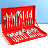 Pure Silver Cutlery Set For Gifting & Dining 27 Pcs - CROCKERY WALA AND COMPANY