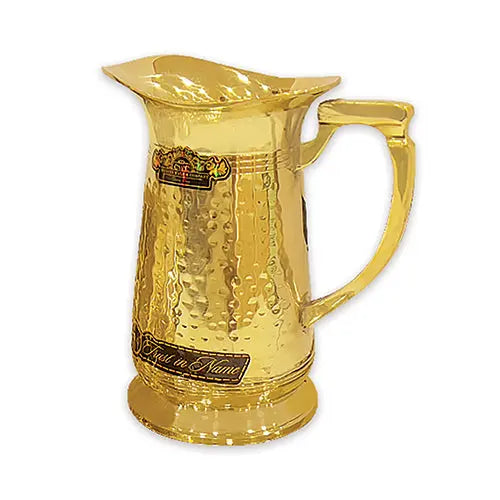 Brass Dinner Set Hammered Finish 66 pcs - CROCKERY WALA AND COMPANY