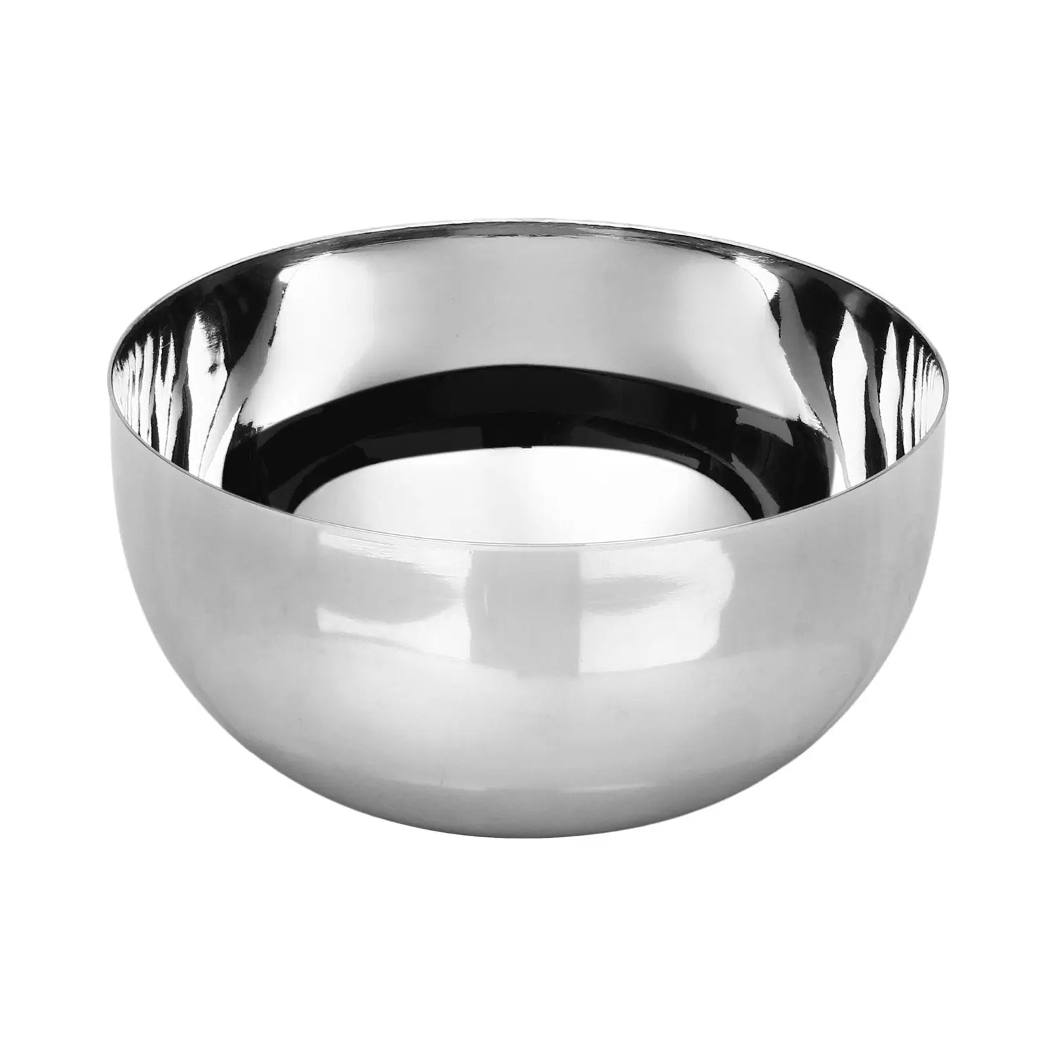 Crockery Wala And Company Stainless steel dinner set of 24 pcs( 6 Glasses, 6 Curry Bowl, 6 Quater Plate and 6 Full Plate) - Crockery Wala And Company