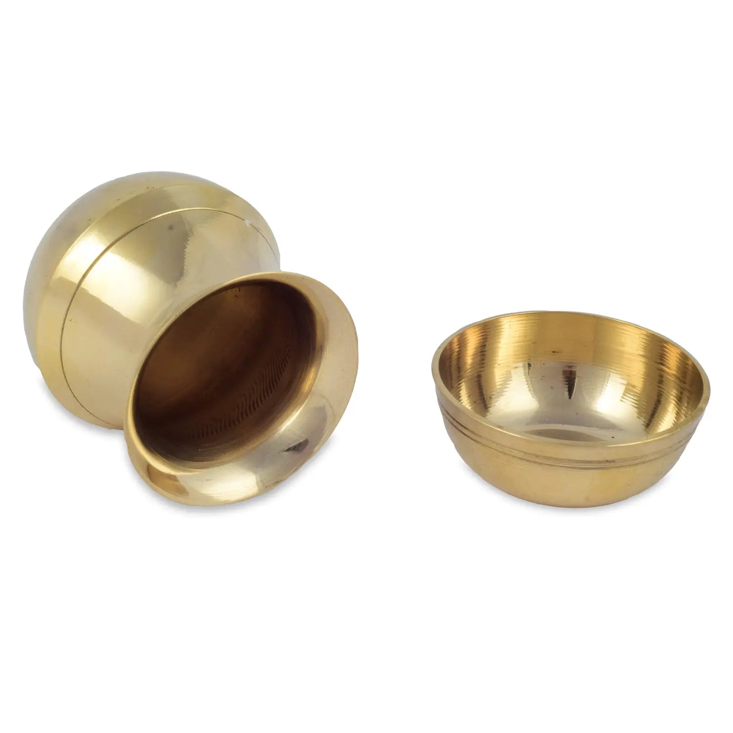 Brass Rivigo Pooja Thali for Pooja worship of God and Goddesses - CROCKERY WALA AND COMPANY
