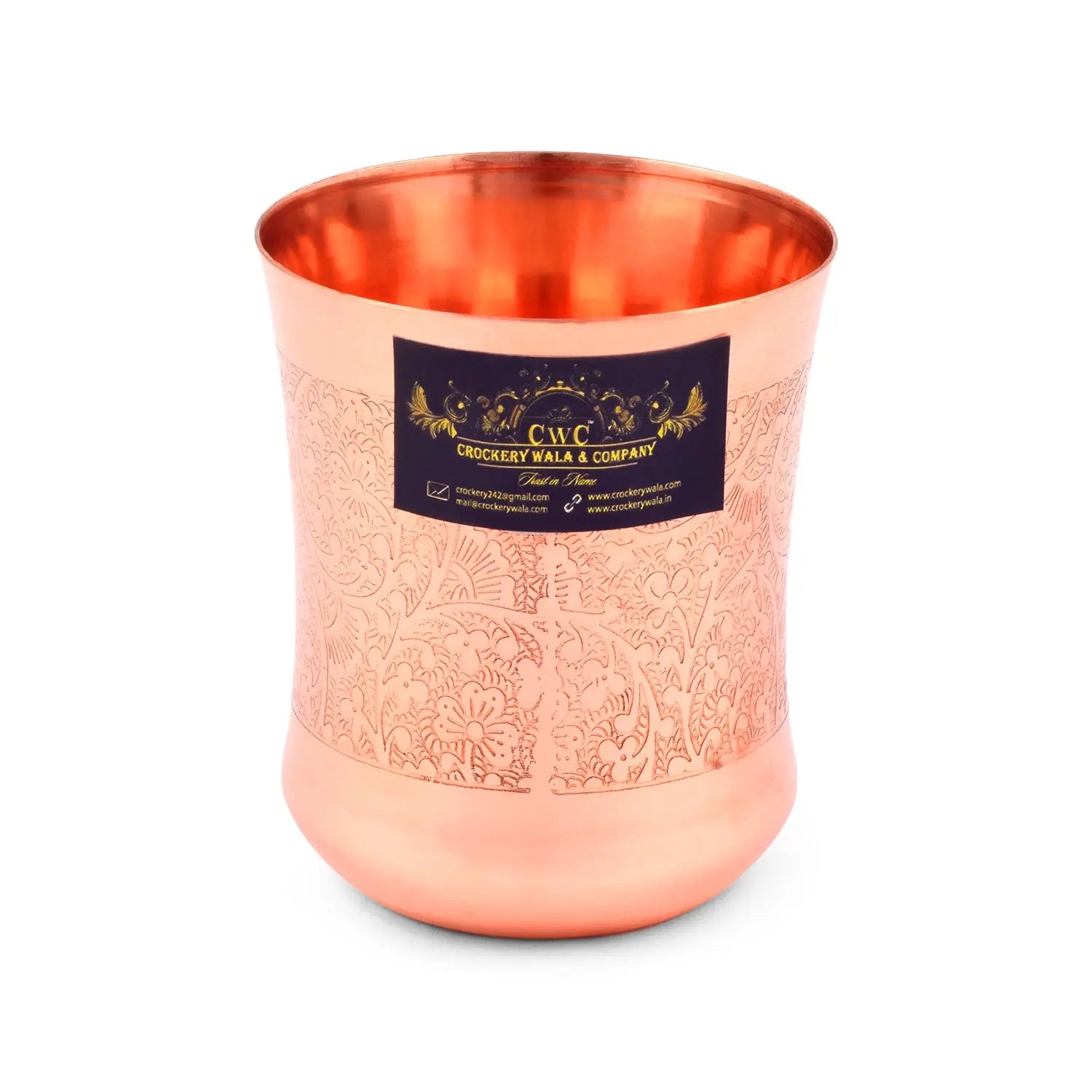 Pure Copper Dinner Set - 63pcs - CROCKERY WALA AND COMPANY