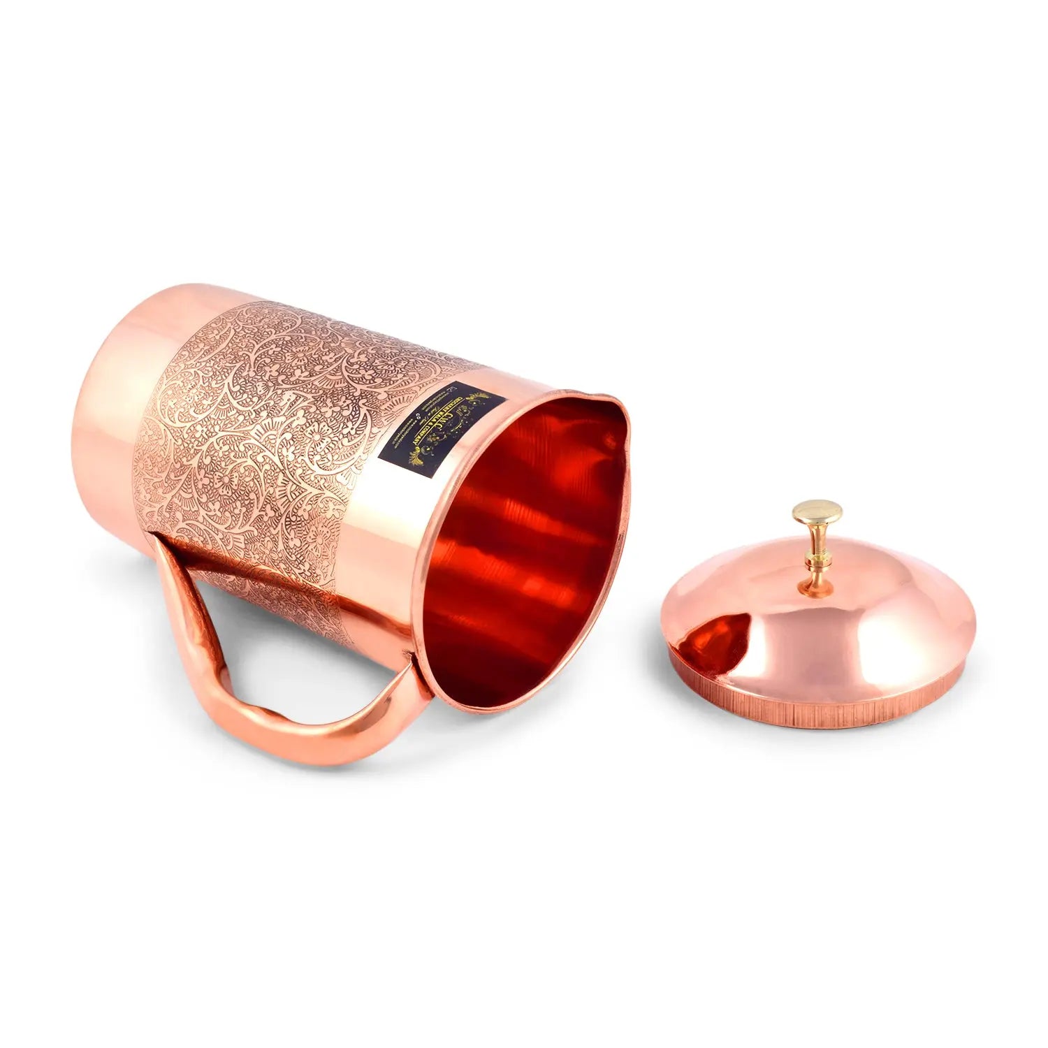 Pure Copper Dinner Set - 63pcs - CROCKERY WALA AND COMPANY