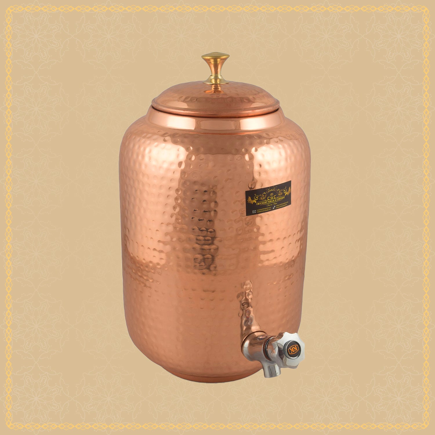 Copper Pot, Matka, Dispenser