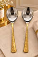 Copper Serving Spoon with Copper Handle for Elegant Dining
