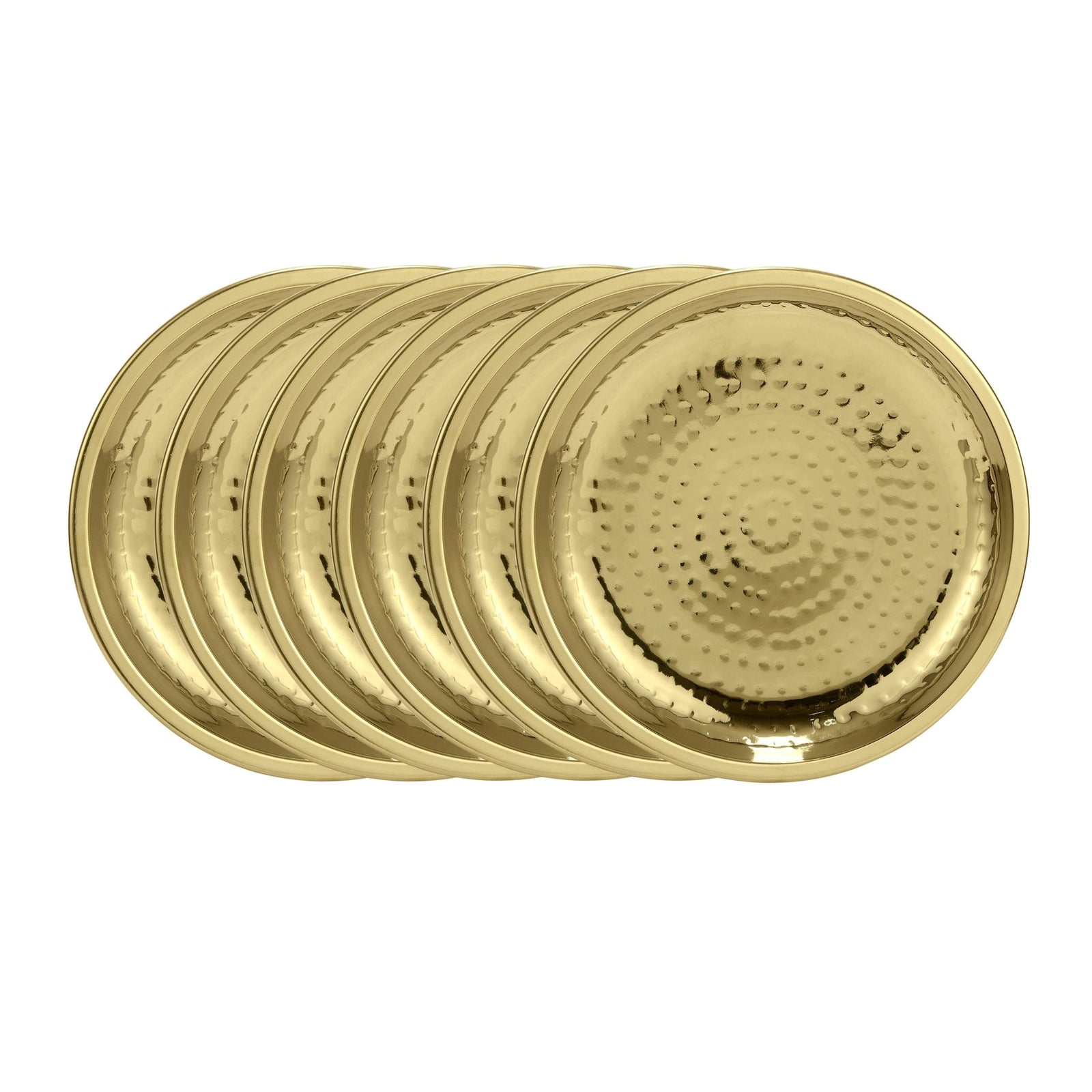 51 - Piece Stainless Steel PVD Gold Finish Dinner Set - CROCKERY WALA AND COMPANY