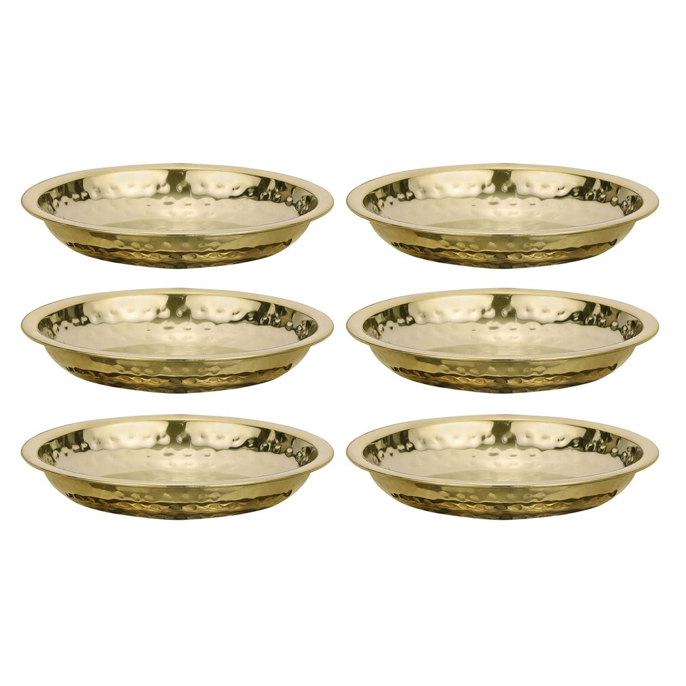 51 - Piece Stainless Steel PVD Gold Finish Dinner Set - CROCKERY WALA AND COMPANY