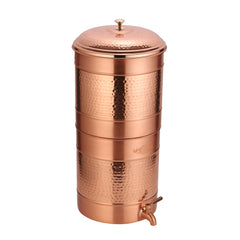 Pure Copper Water Filter Pot for Healthy Hydration crockerywala.com
